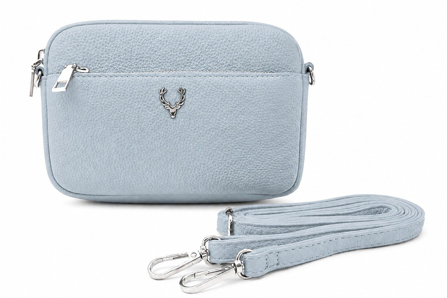 Der Trachtler Trachtentasche Damen Dirndltasche mit Hirsch-Zierteil, - stilvolles Trachten-Accessoire