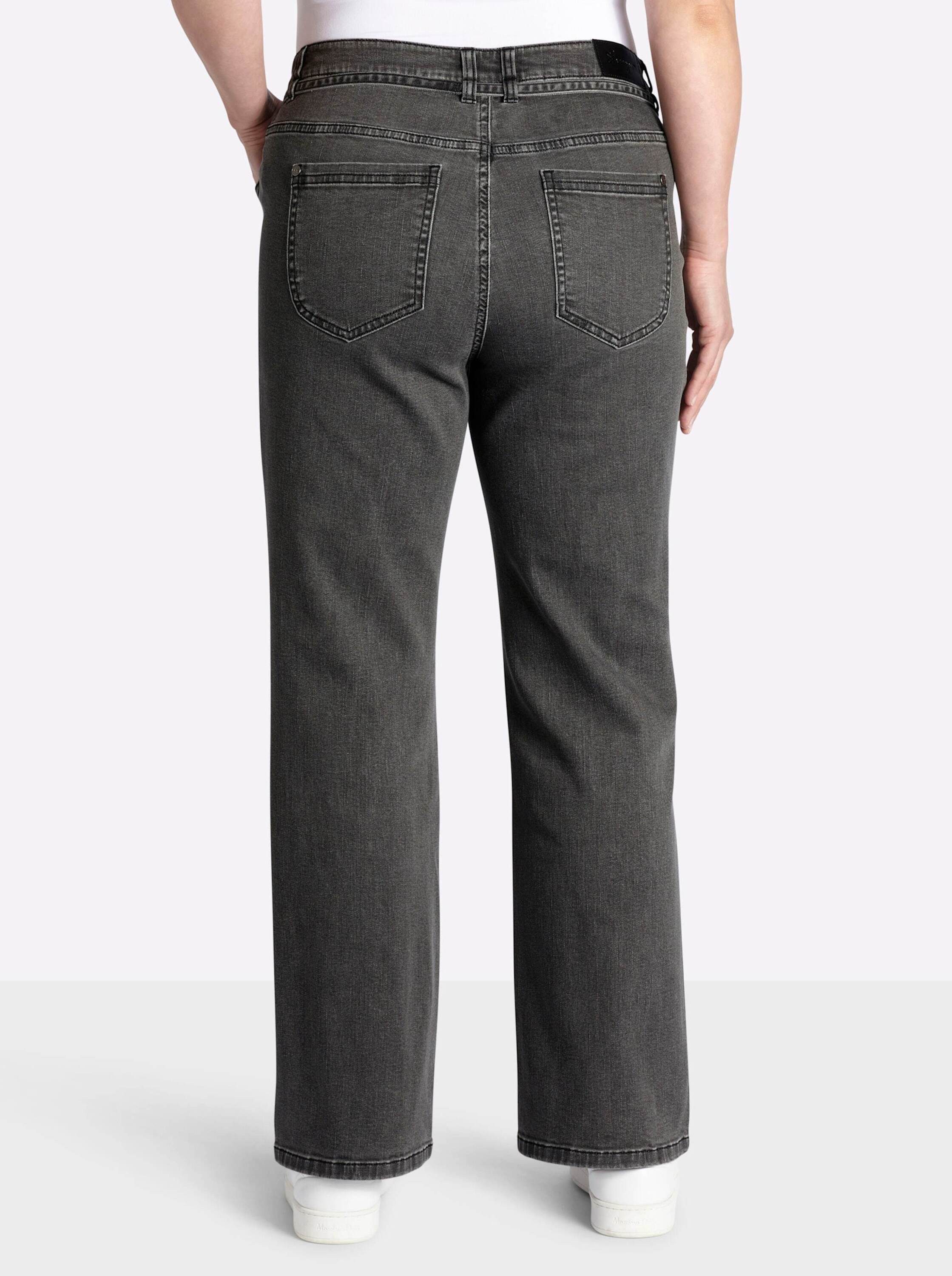 Sheego Bequeme Jeans Bootcut-Jeans normal