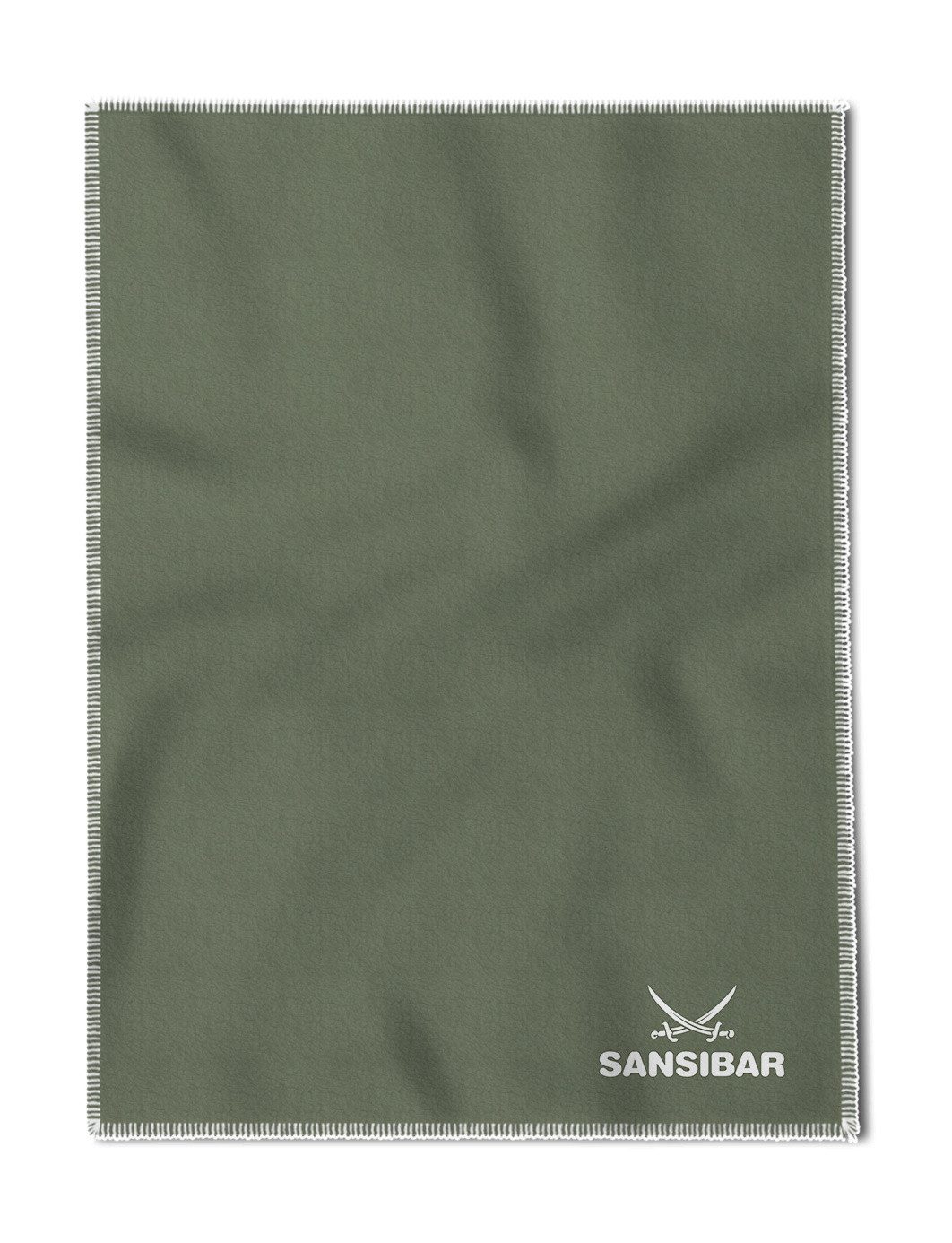 Wohndecke Wohndecke SANSIBAR DOUBLEFACE BL 150x200 cm grün Decke Kuscheldecke, Sansibar Sylt