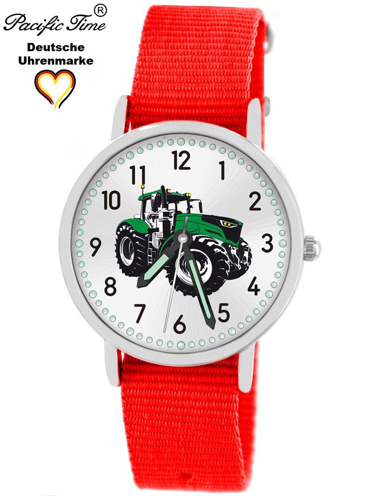 Mix - rot grün Wechselarmband, Gratis Match Pacific Quarzuhr und Armbanduhr Traktor Versand Time Design Kinder