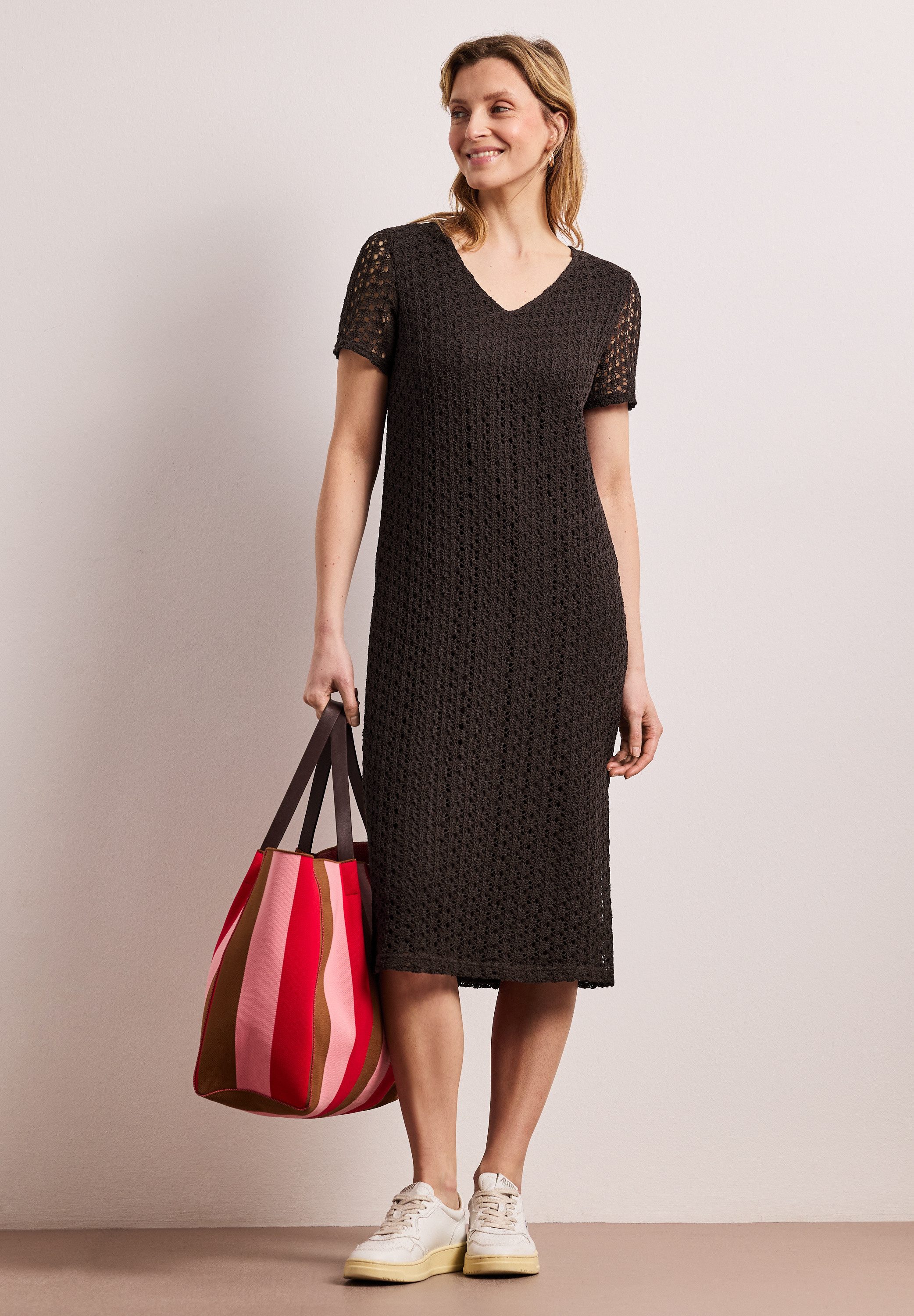 STREET ONE Midikleid aus Spitze