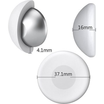 Gontence Duschrollo Duschvorhang-Gewichte, silikonbeschichtete Starke Duschvorhang-Magnete