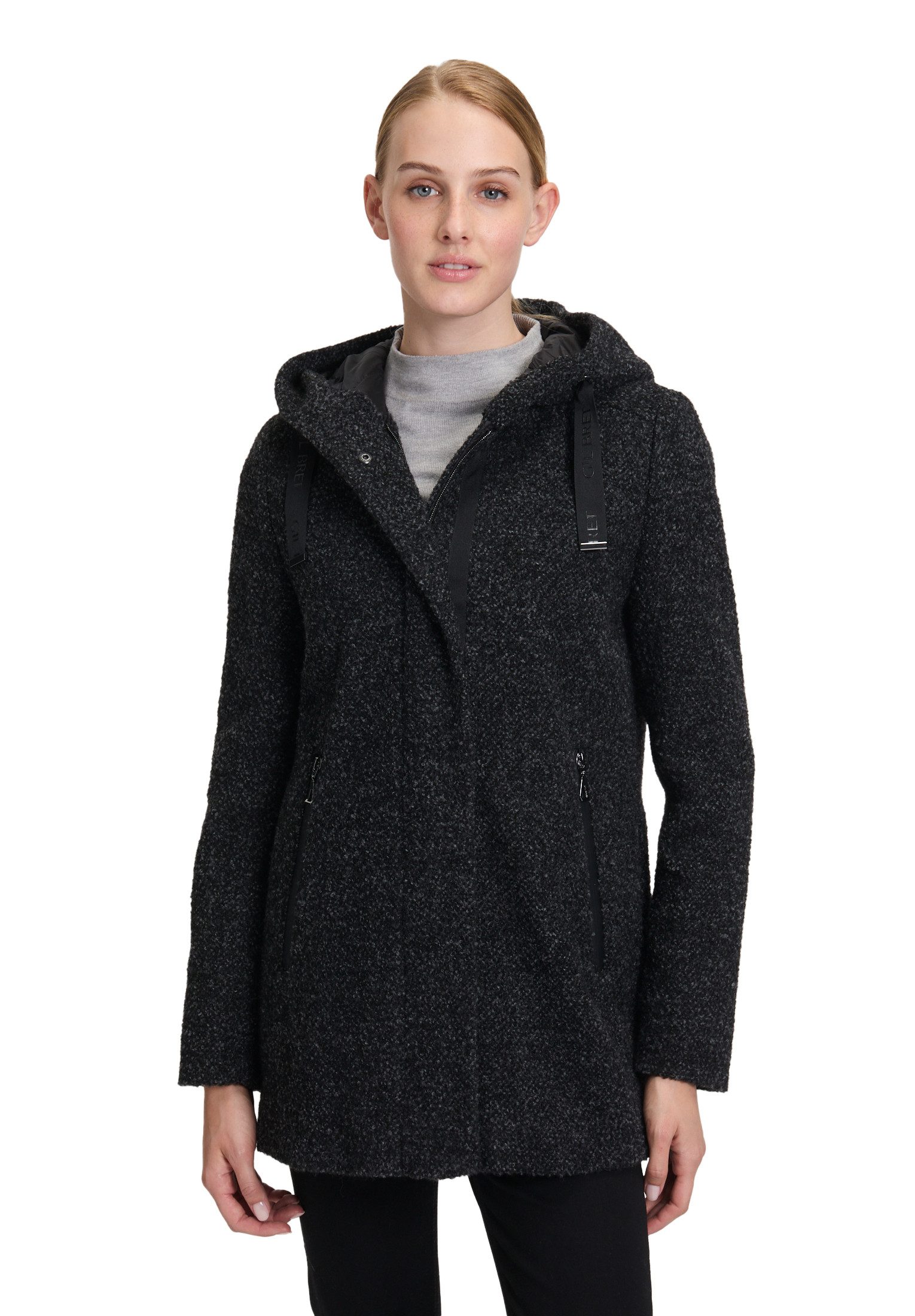 Gil Bret Wolljacke mit Kapuze günstig online kaufen