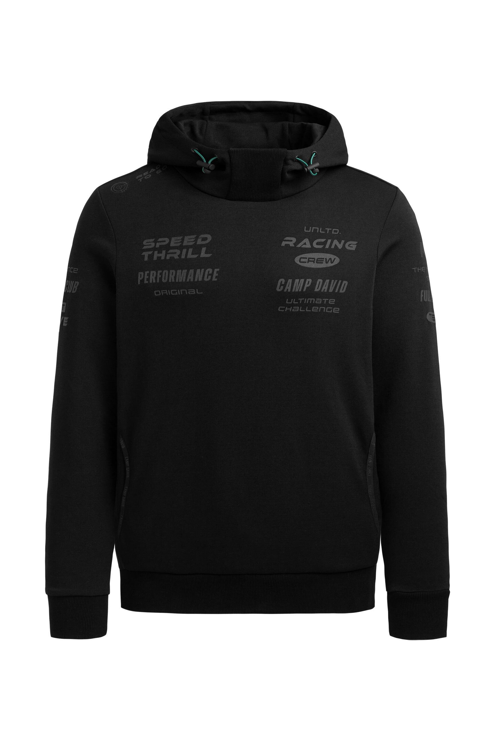 CAMP DAVID Kapuzensweatshirt mit Taschen