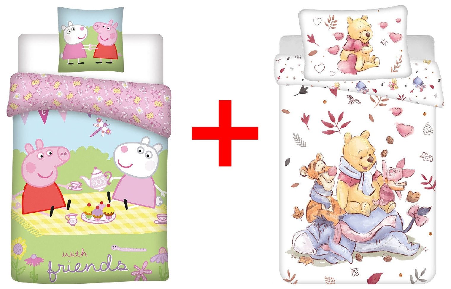 Jerry Fabrics Kinderbettwäsche Kinderbettwäsche Peppa Wutz günstig online kaufen
