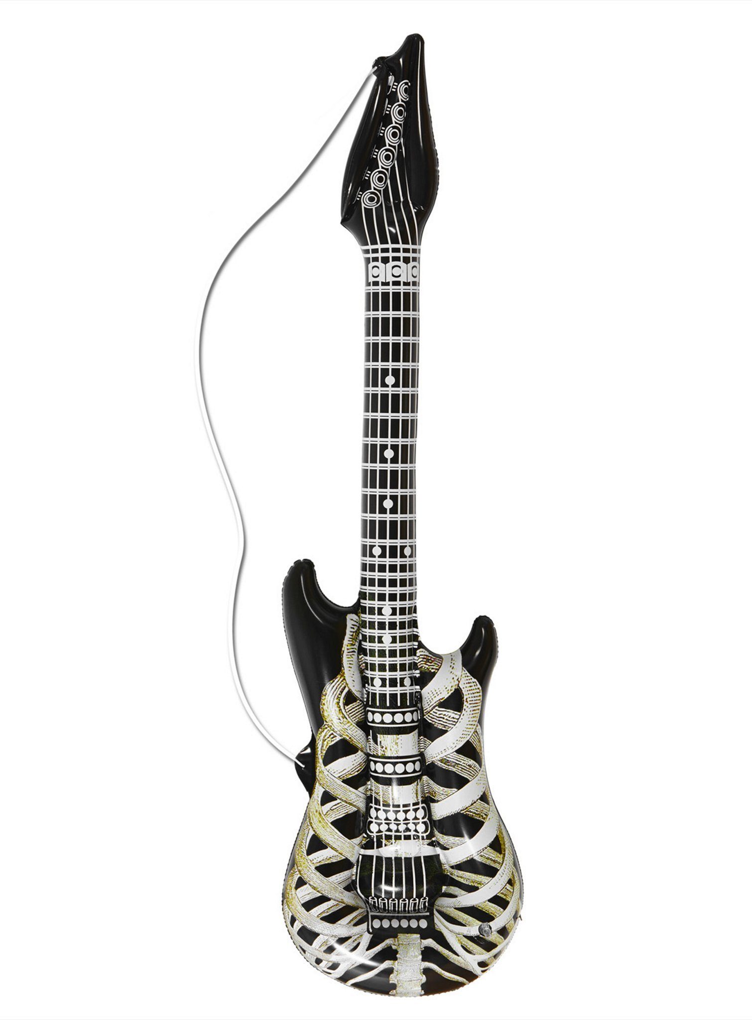 Kostüm Aufblasbare Skelett Gitarre
