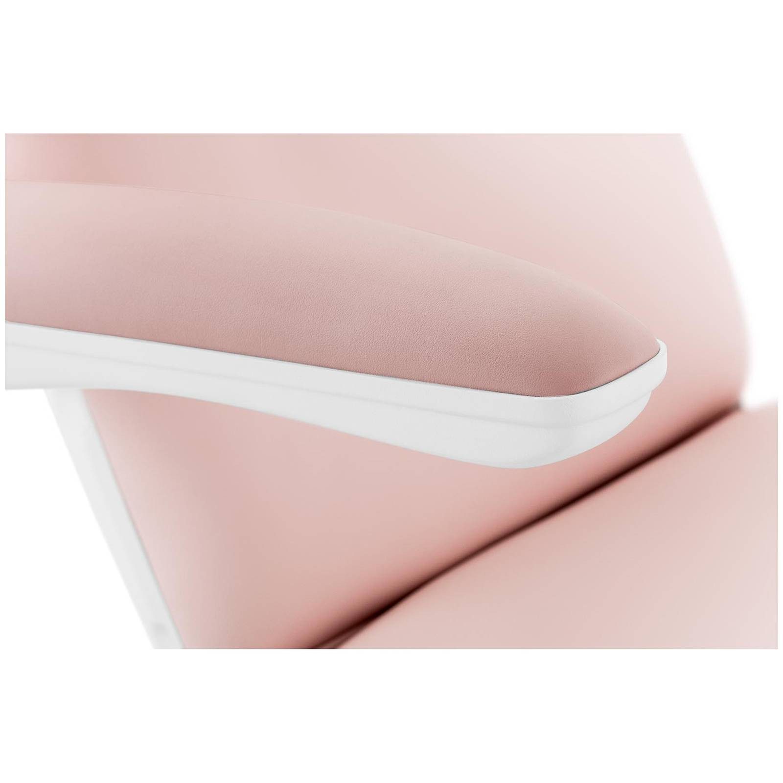 Physa Massageliege Kosmetikliege Behandlungsliege Tattoo- Kosmetikstuhl 150kg rosa & weiß, Rosa, Weiß