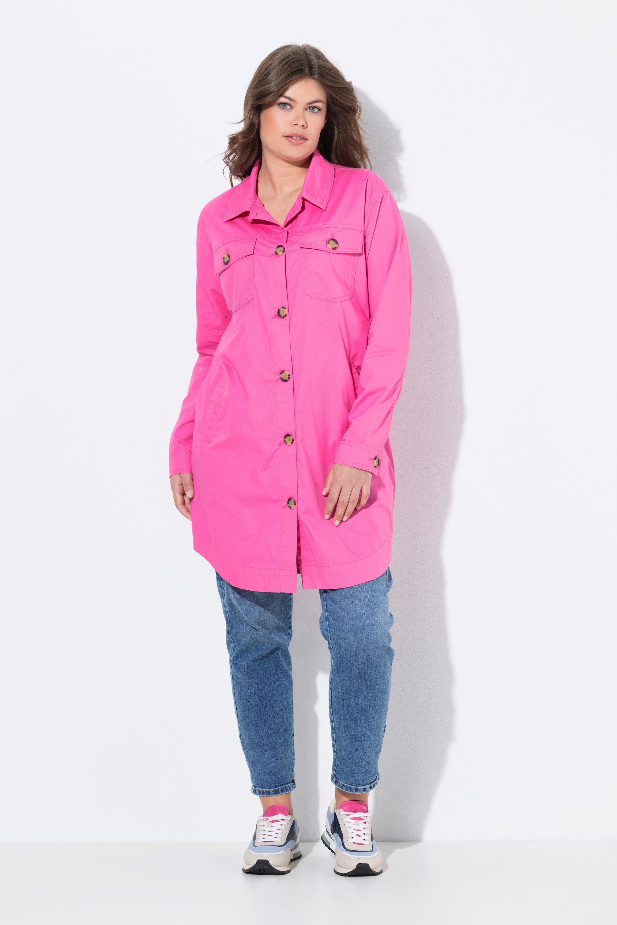 Laurasøn Hemdbluse Hemdjacke Langarm günstig online kaufen