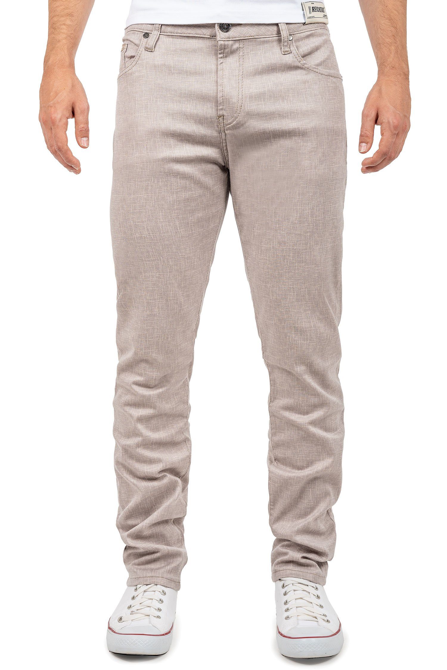 Cipo & Baxx Stoffhose Elegante Hose BA-CD840 im Modernen Urbanen Look beige | Stoffhosen