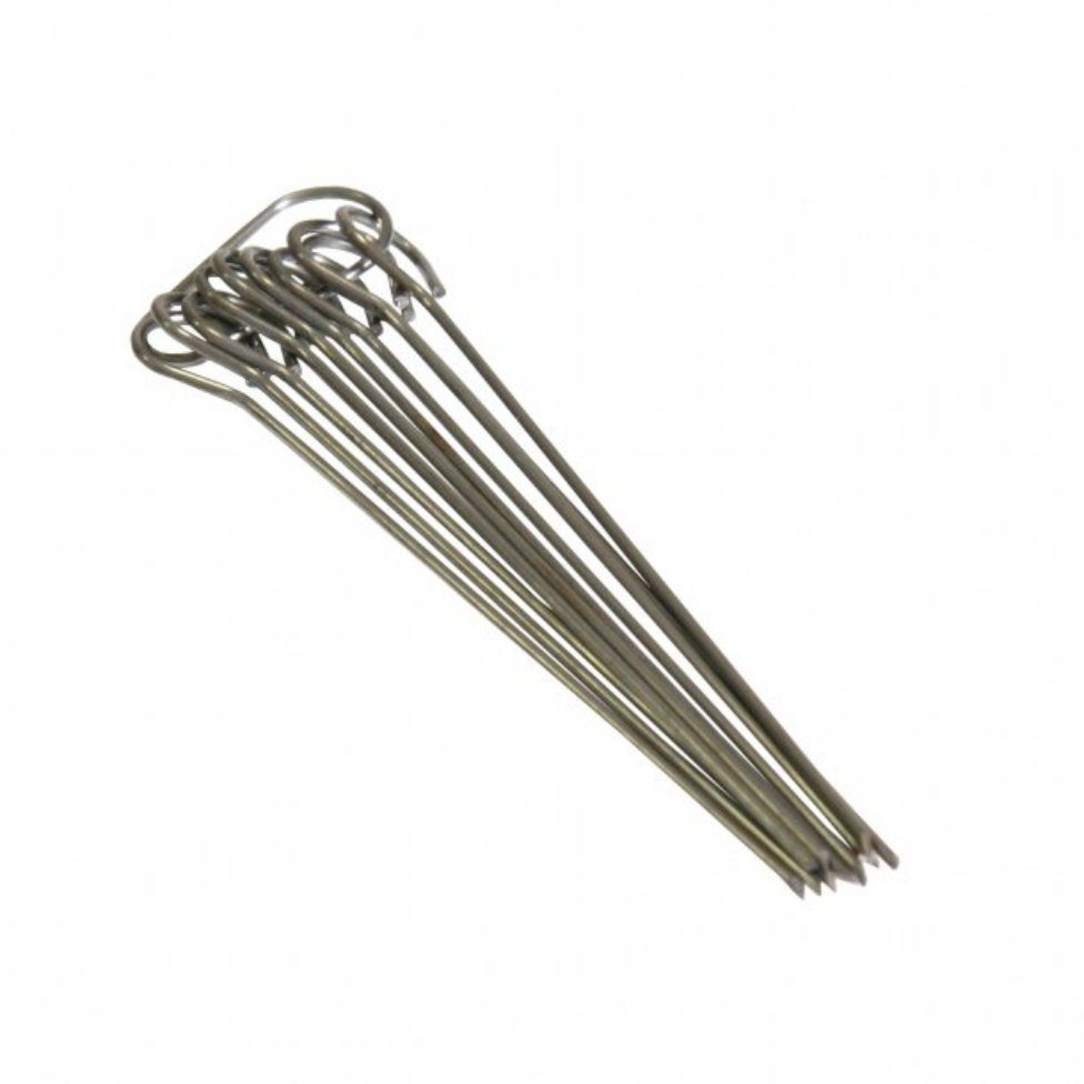 axentia Rouladenklammer Rouladennadeln, Edelstahl, 10 Stück 290015 (1-tlg)