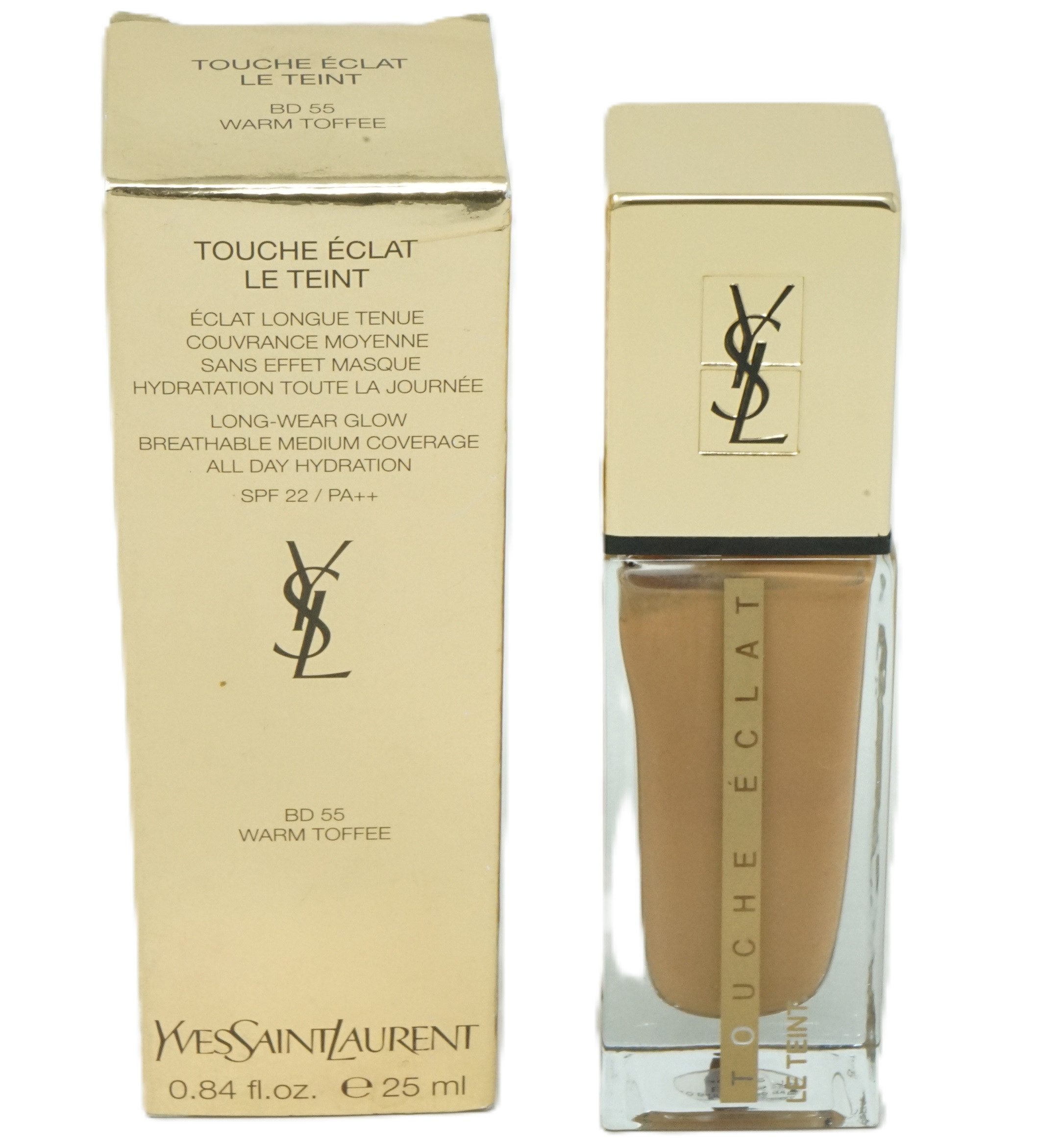 Foundation Yves Saint Laurent Touche Eclat BD 55 Warm Toffee 25ml