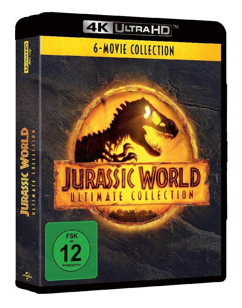 Blu-ray 4K Ultra HD Jurassic World Ultimate Collection 4k BluRay