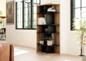 Domando Standregal Bücherregal Montecelio, Breite 80cm, als Raumteiler nutzbar