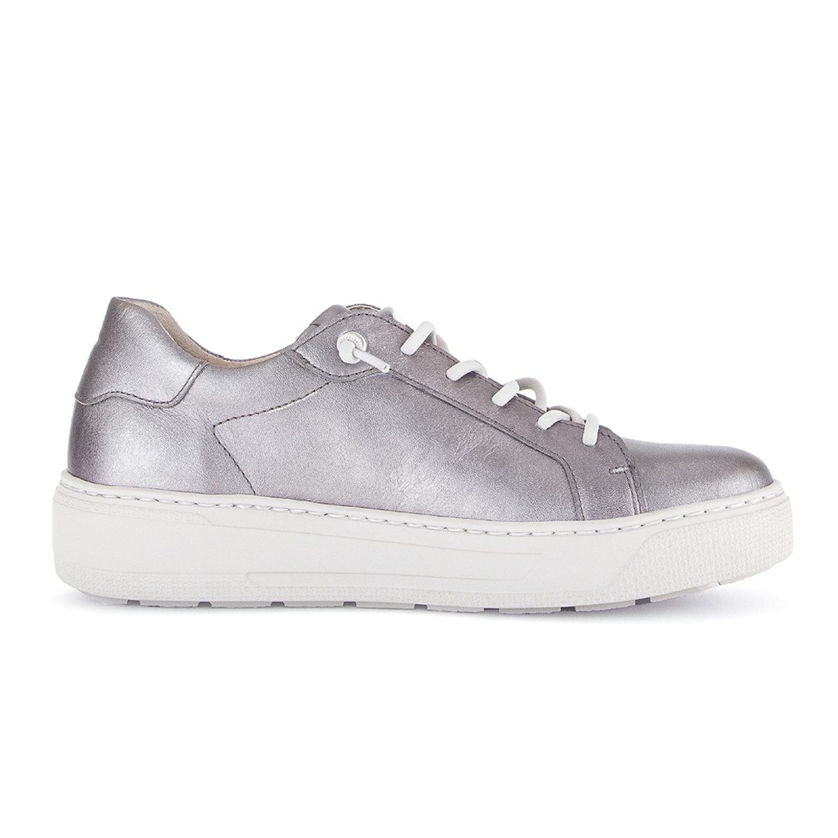 Gabor 3.212.60, Sneaker in Silber für Damen Sneaker