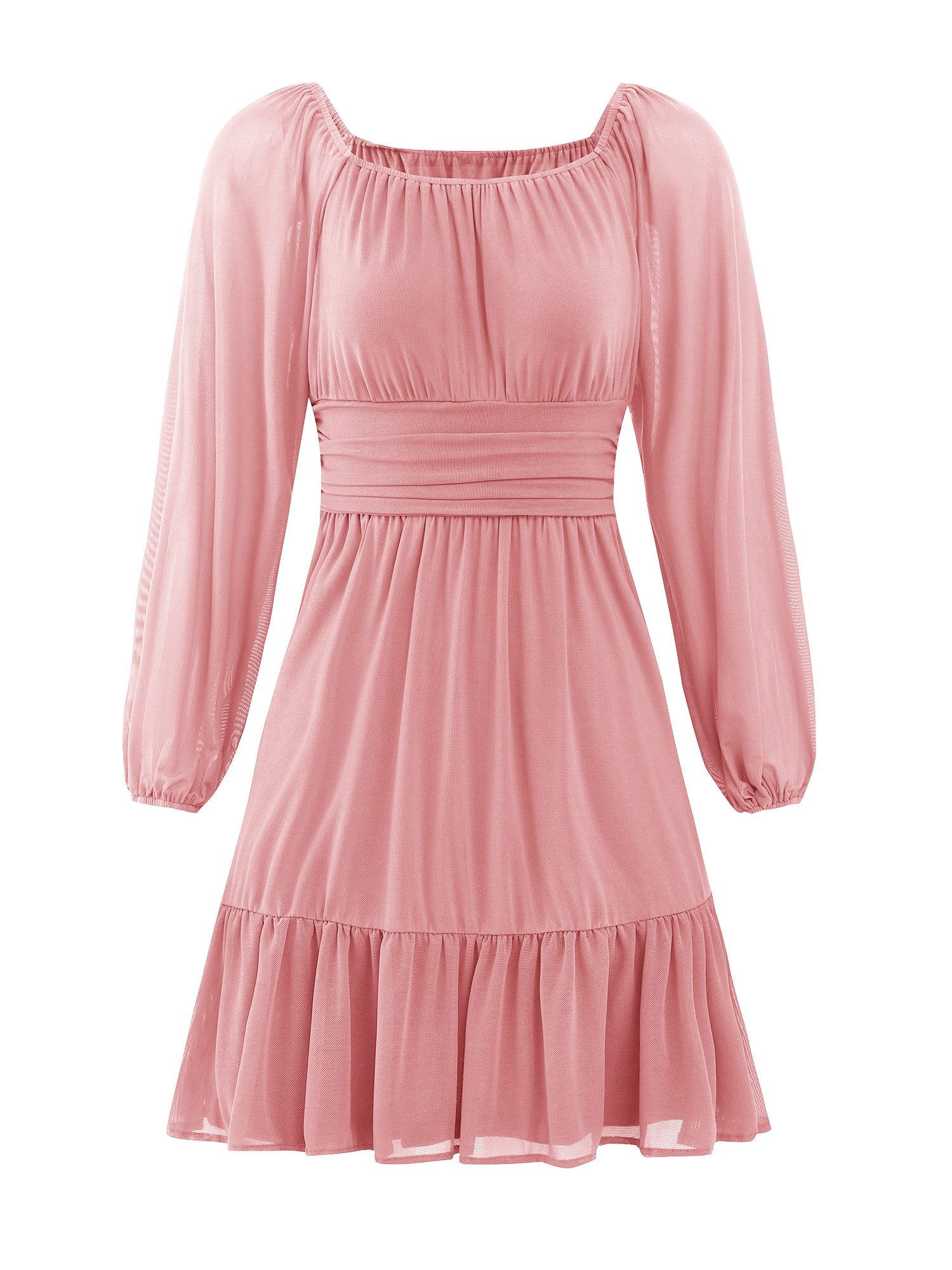 Imily Bela Partykleid Damen Lässiges Netzkleid günstig online kaufen