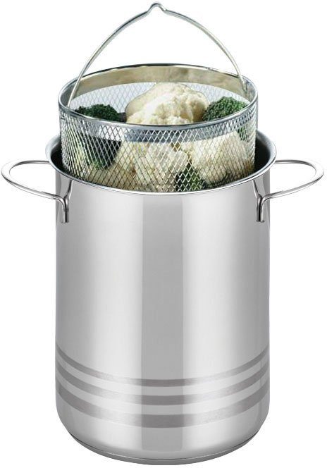 Elo Basic Spargeltopf Brillant, Edelstahl, Ø 16 cm, Induktion