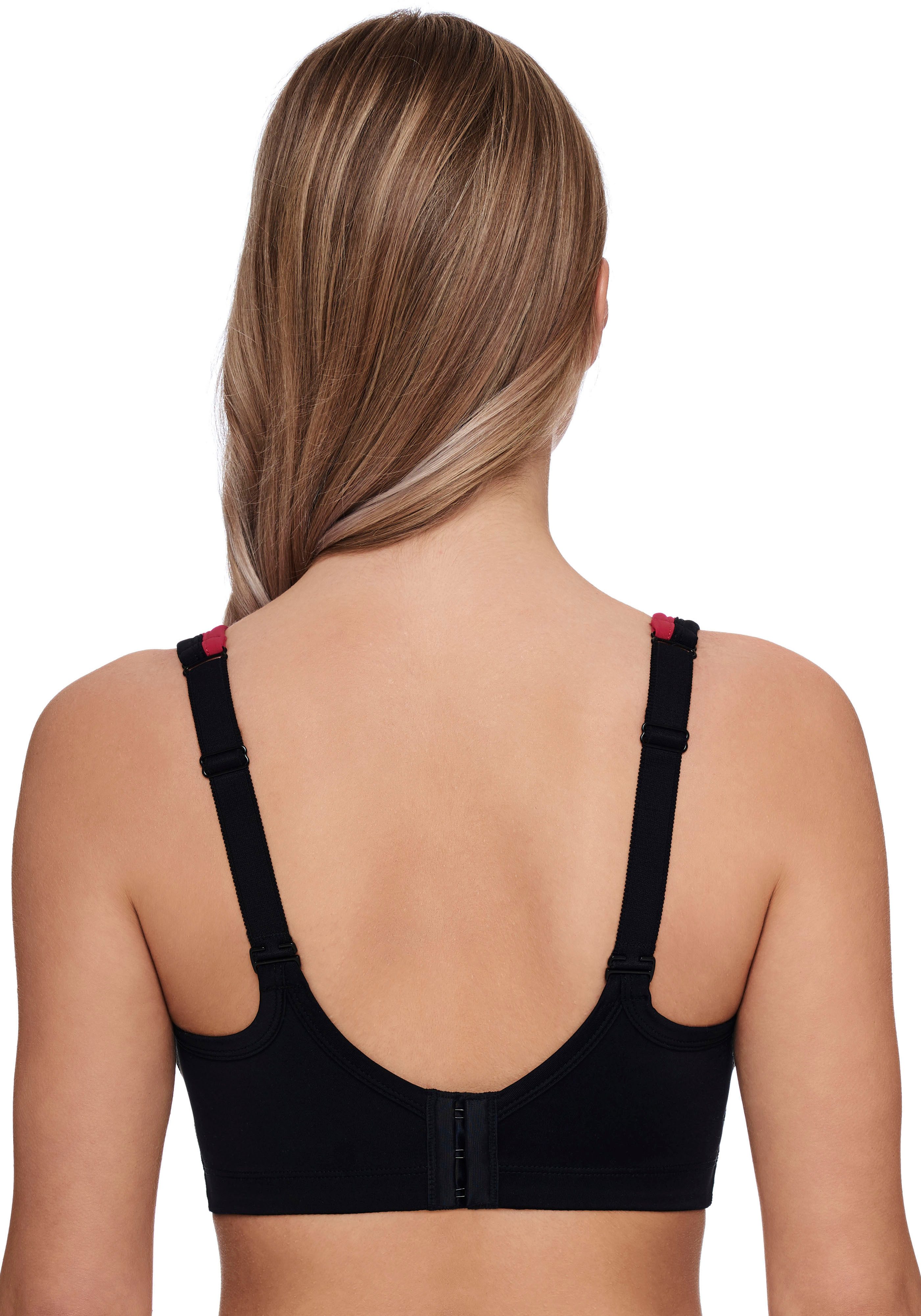 Susa Sport-BH Move high nahtlos vorgeformte Cups, Microfaser, elastisch – Bild 4 von 5