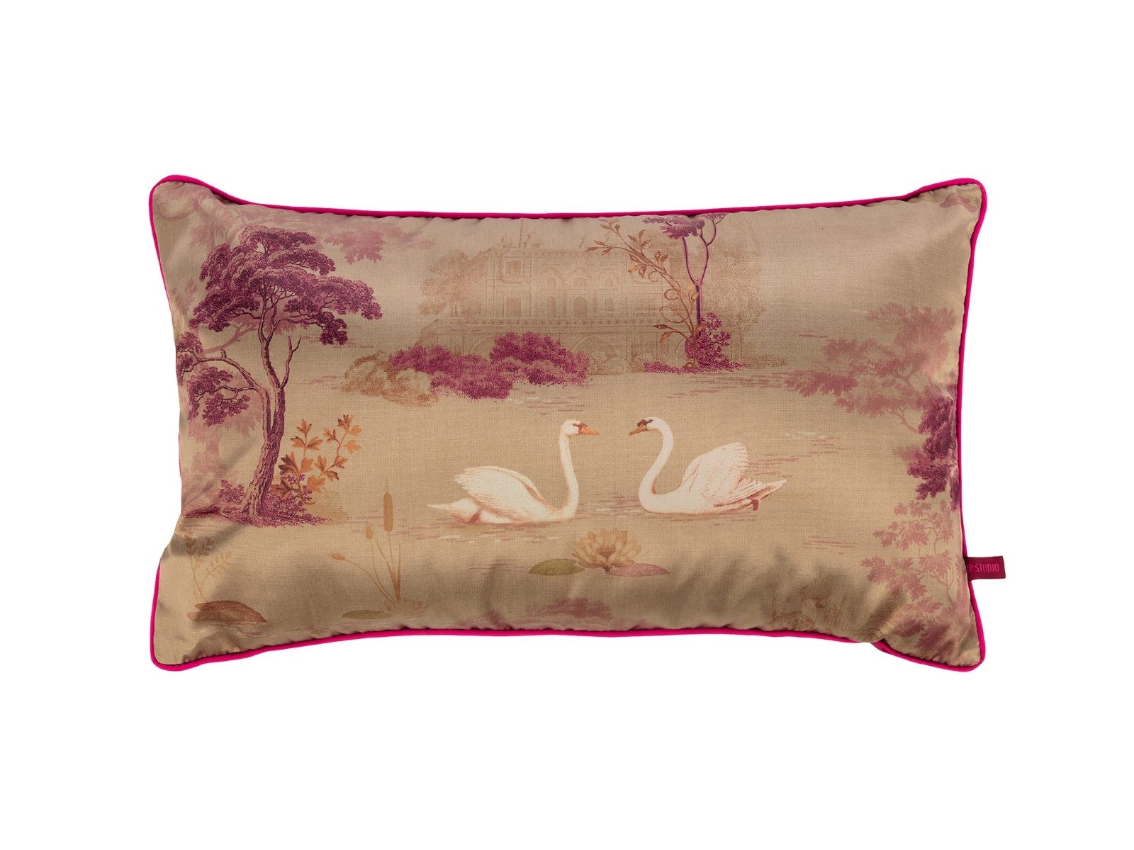 PiP Studio Dekokissen Darjeeling Days Kissen pink 55x33cm
