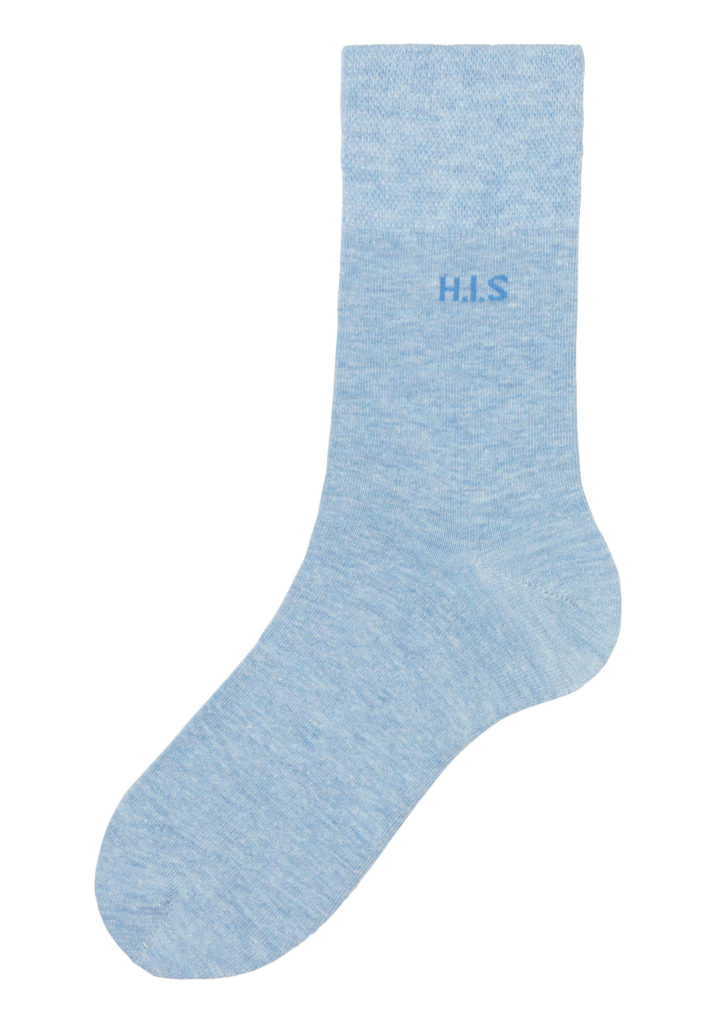 H.I.S Socken (Packung, 12-Paar) ohne einschneidendes Gummi