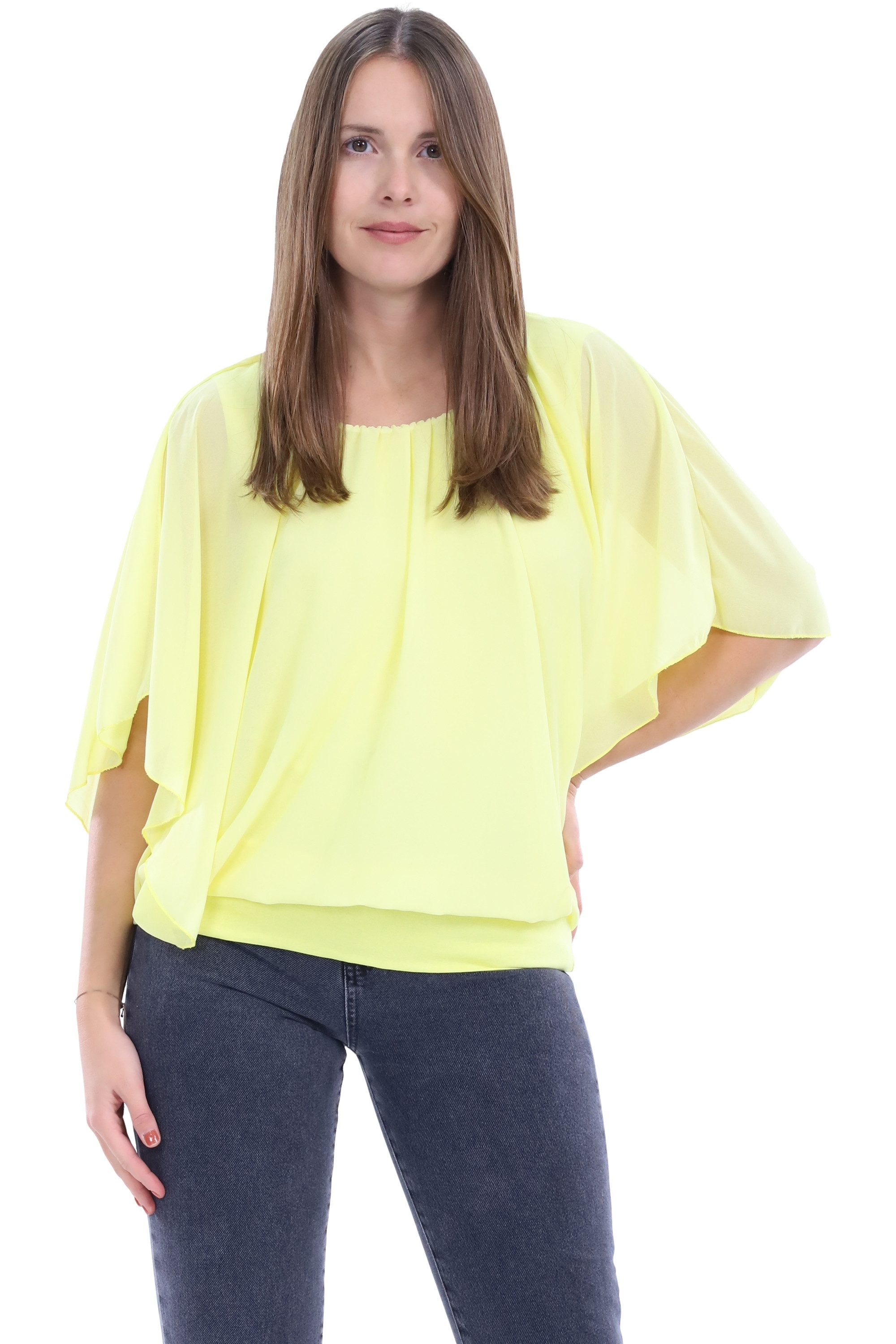 Chiffonbluse 6296