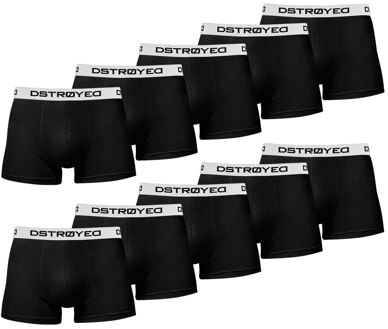 DSTROYED Boxershorts Herren Männer Unterhosen Baumwolle Premium Qualität pe günstig online kaufen