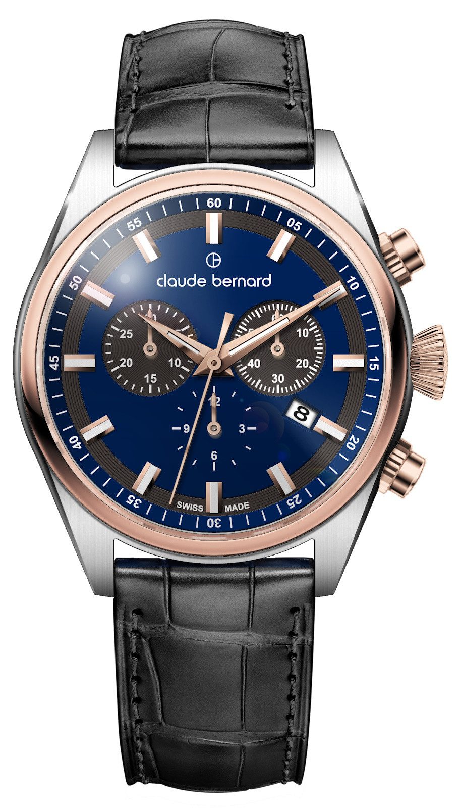 CLAUDE BERNARD Chronograph Proud Heritage Chronograph