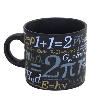 The Unemployed Philosophers Guild Becher Math Mug Kaffeebecher Mathe Mathematik Formeln Gleichungen, Keramik, ca. Ø 10 x 9 cm, für ca. 400 ml