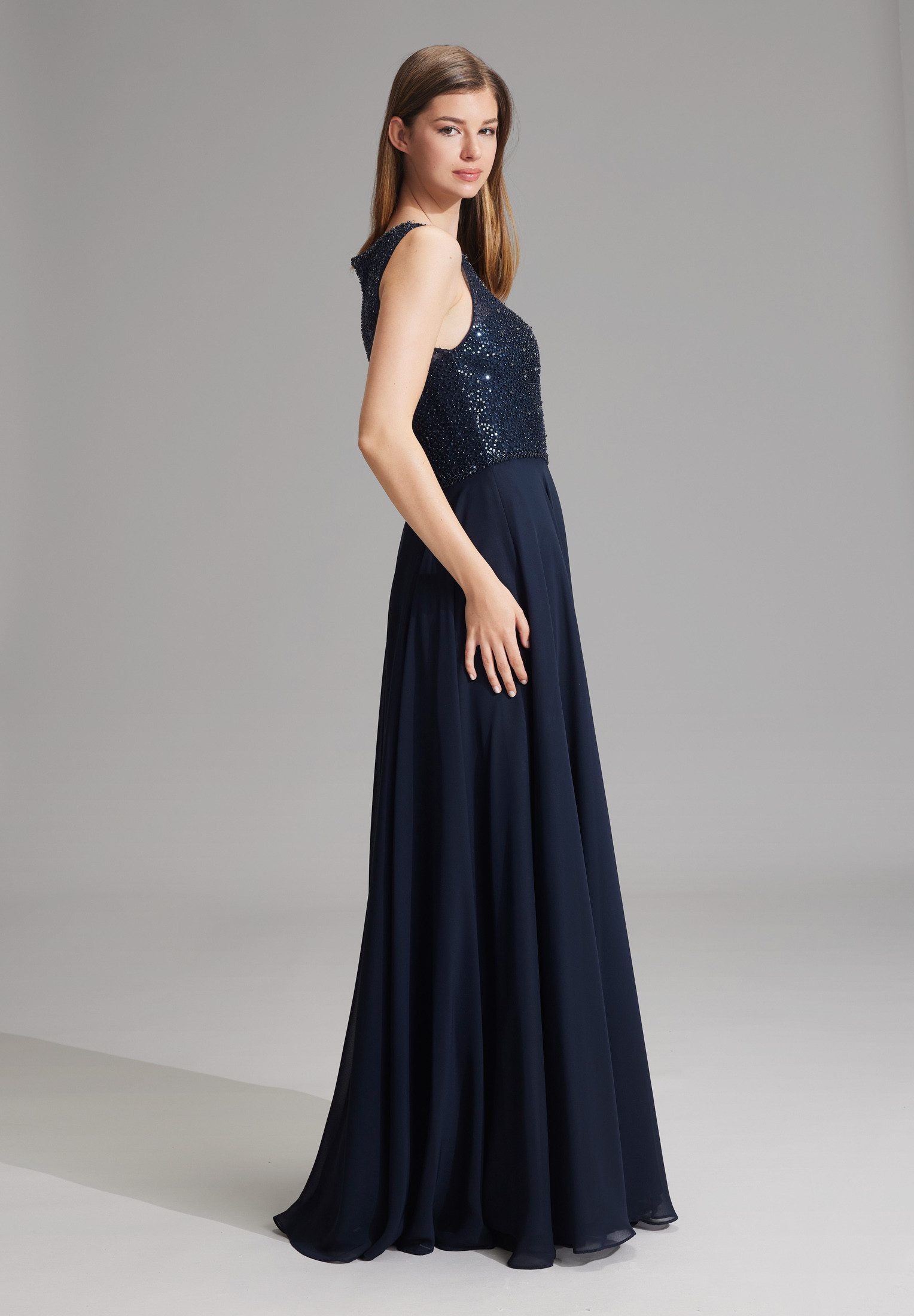 Hey Kyla Abendkleid glitzernd - festliches Maxi-Kleid Pailletten-Optik günstig online kaufen