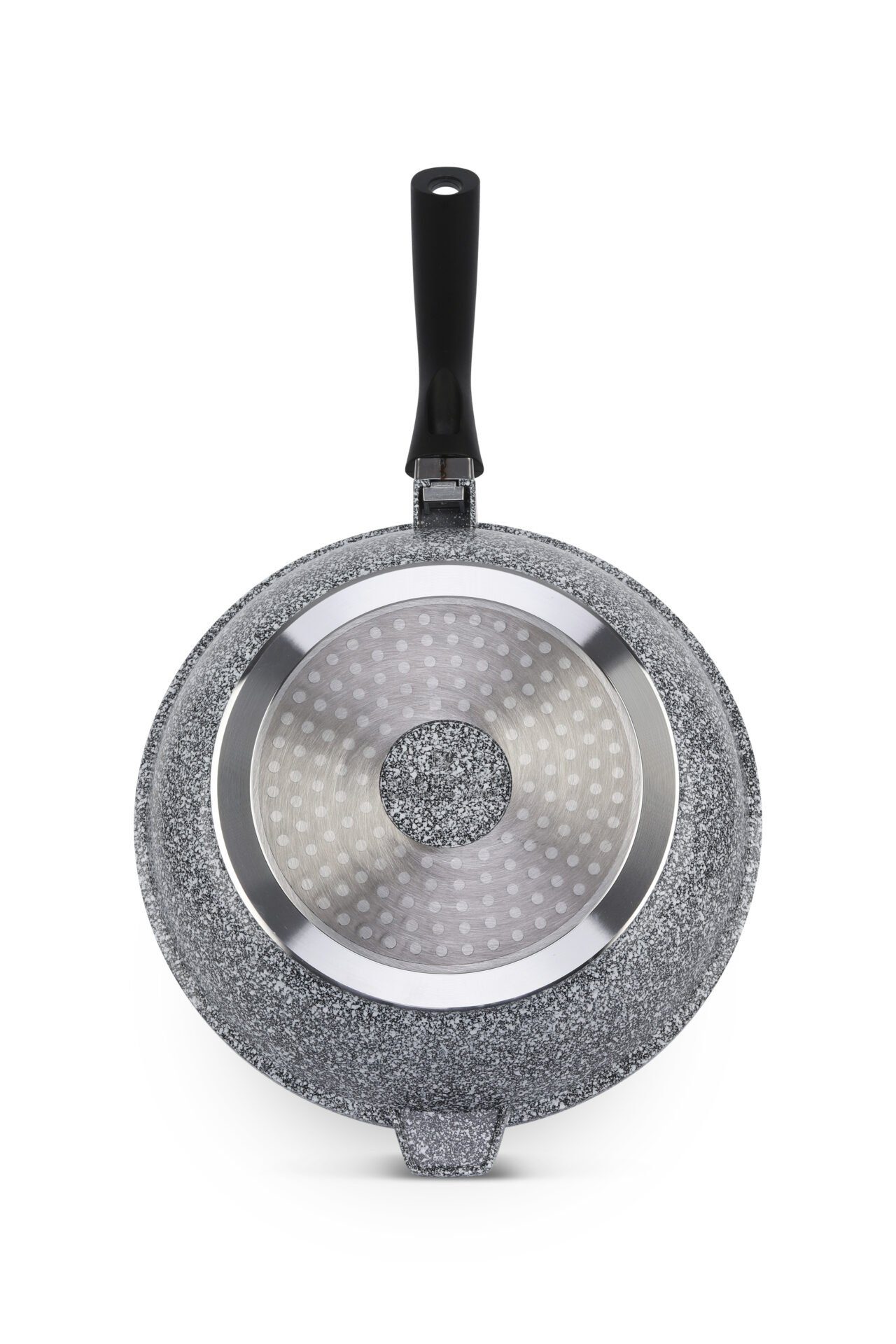 Edenberg Topf-Set Topfset, graue Töpfe, Pfanne, Kasserolle Keramik-Granit, Aluminium, Keramik (10-tlg., Zeitloses Design des Topfsets. Eine ideale Geschenkidee)