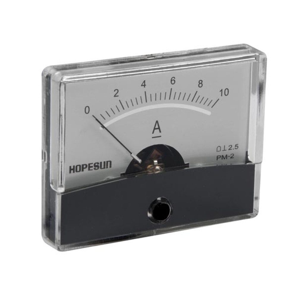 Strommessgerät Drehspulpanelmeter zum Einbauen in elektronische Instrumente, Schaltta