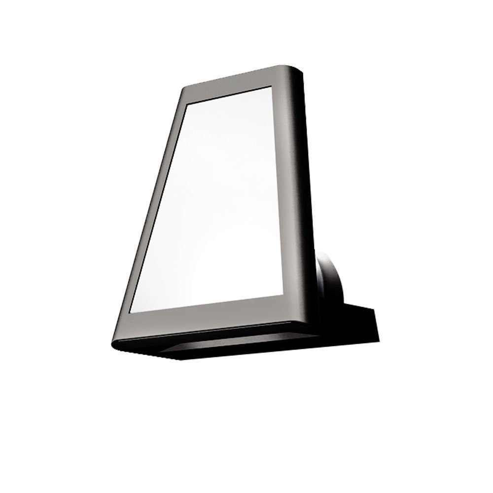 ECO-LIGHT LED Außen-Wandleuchte, LED-Leuchtmittel fest verbaut, Neutralweiß, LED Wand Lampe Fassaden Außen Strahler Farb Filter ALU Anthrazit