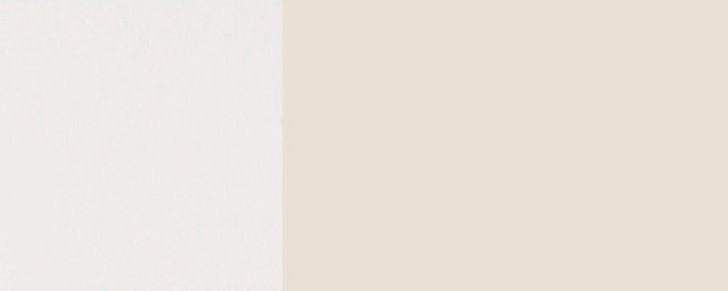 Feldmann-Wohnen Klapphängeschrank wählbar matt Glaseinsatz Korpusfarbe mit Tivoli Front- (Tivoli) 9001 RAL cremeweiß 1-türig und 40cm