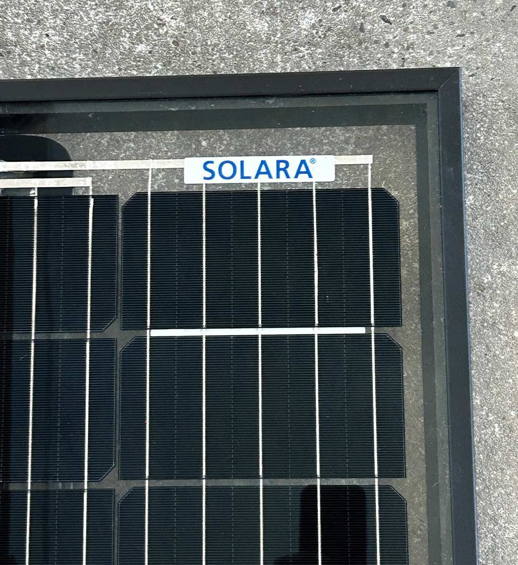 Solara Solarmodul Solara S-Serie Vision begehbar 110Wp 1250x550, 110 W, salzwasserresistent