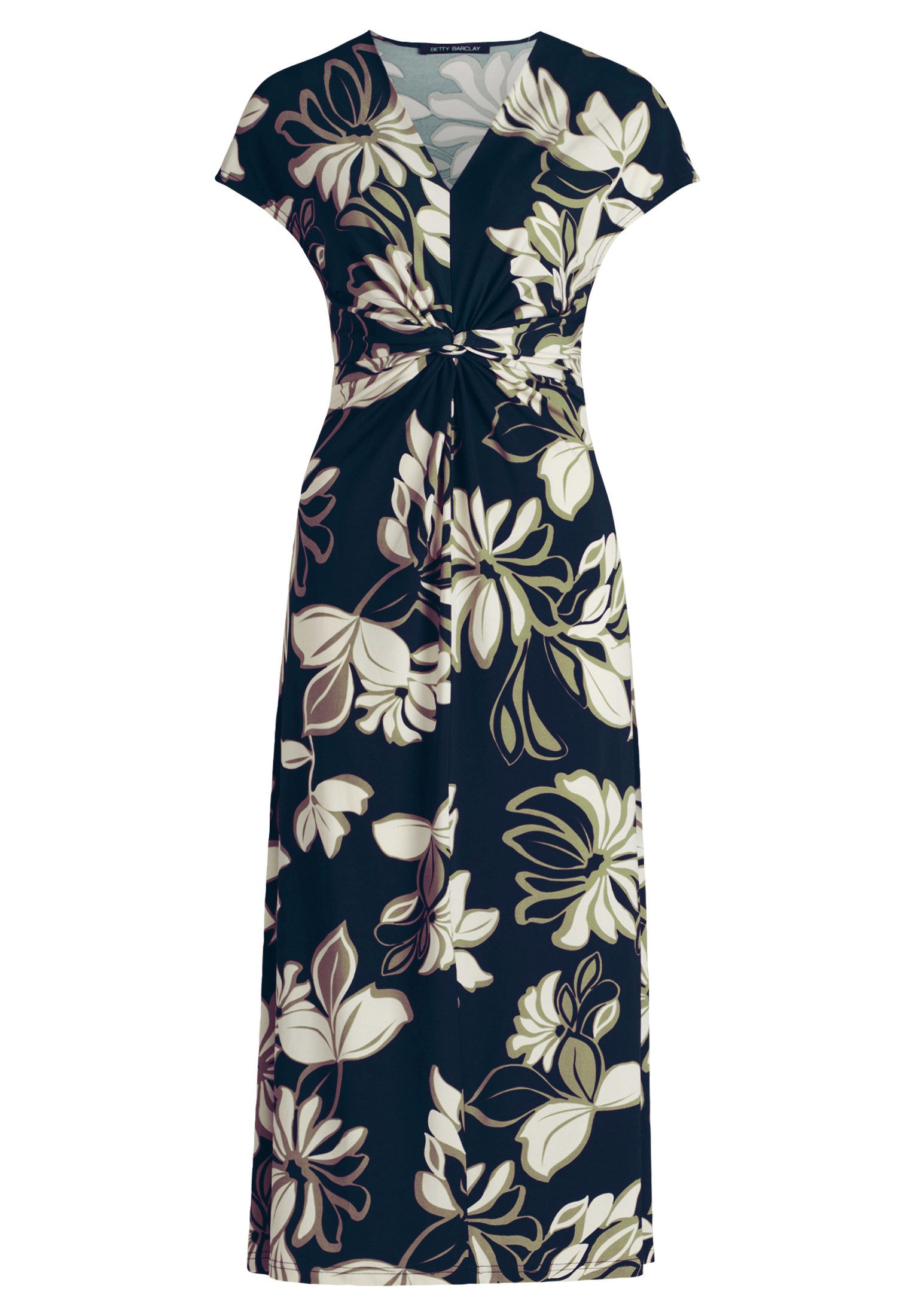 Betty Barclay Midikleid Damen Midikleid mit Raffung günstig online kaufen