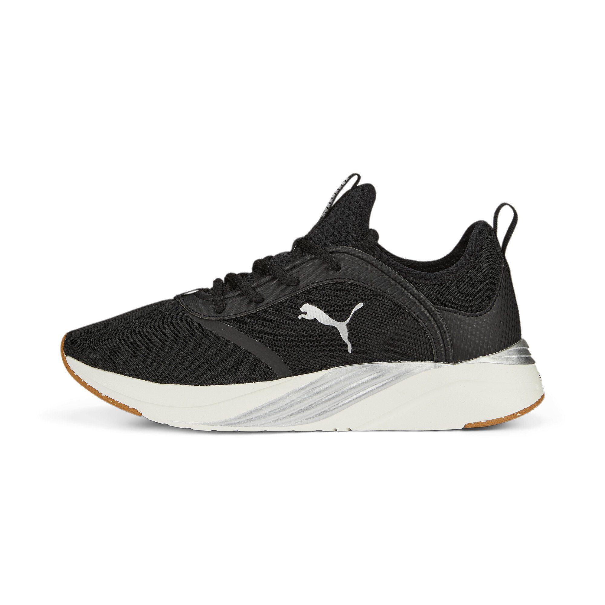 PUMA Softride Ruby Better Laufschuhe White Damen Silver Warm Laufschuh Metallic Black