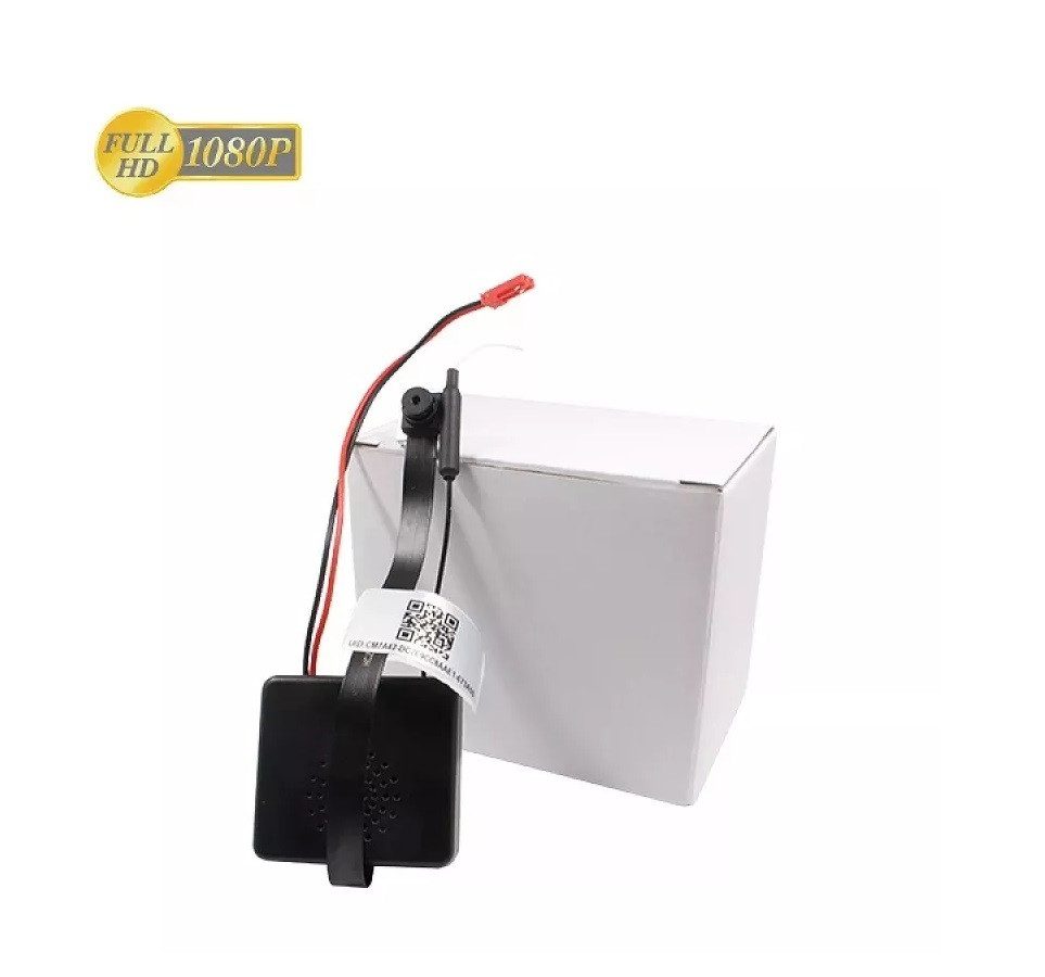 SpionProfi Überwachungskamera Wifi Mini Kamera Video Überwachungskamera Live App Wlan Cam (1-tlg., Mini Knopf Einbau Kamera Live App mit Wlan Wifi P2P IP)