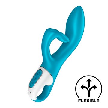 Satisfyer Klitoris-Stimulator Satisfyer "Embrace Me", Rabbitvibrator, ergonomisch, 2 Motoren, 21cm