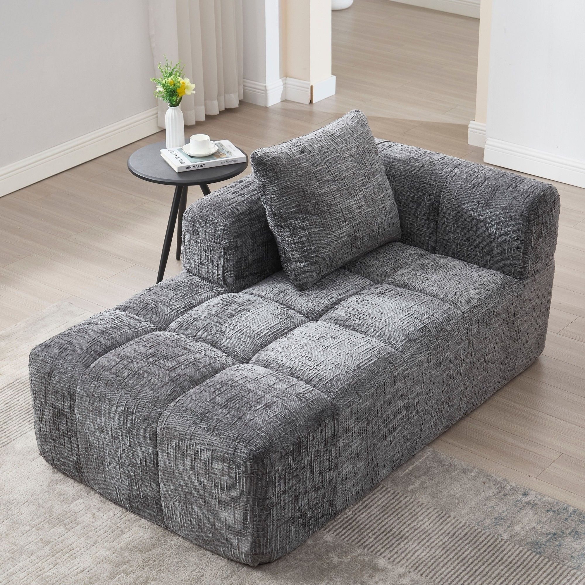 LVHOM Ecksofa Modulares Chaiselongue-Sofa-Set(Polsterliege+Doppelsofa), sep günstig online kaufen