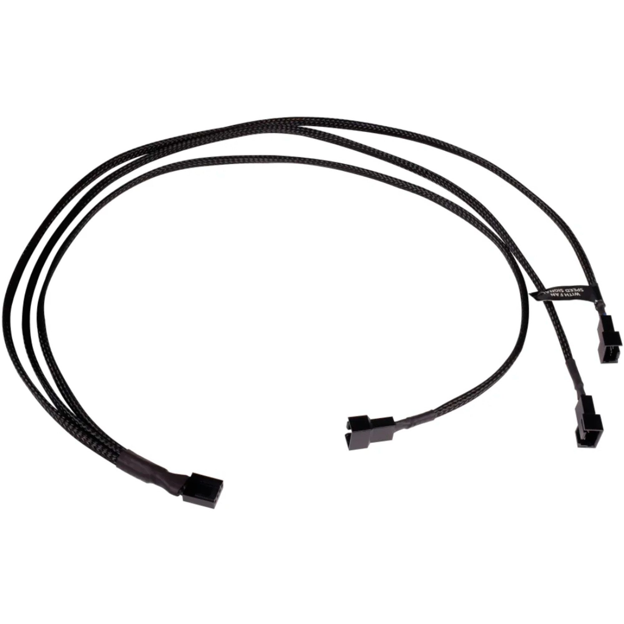 CPU Kühler Alphacool Y-Kabelsplitter 4-Pin auf 3x 4-Pin PWM