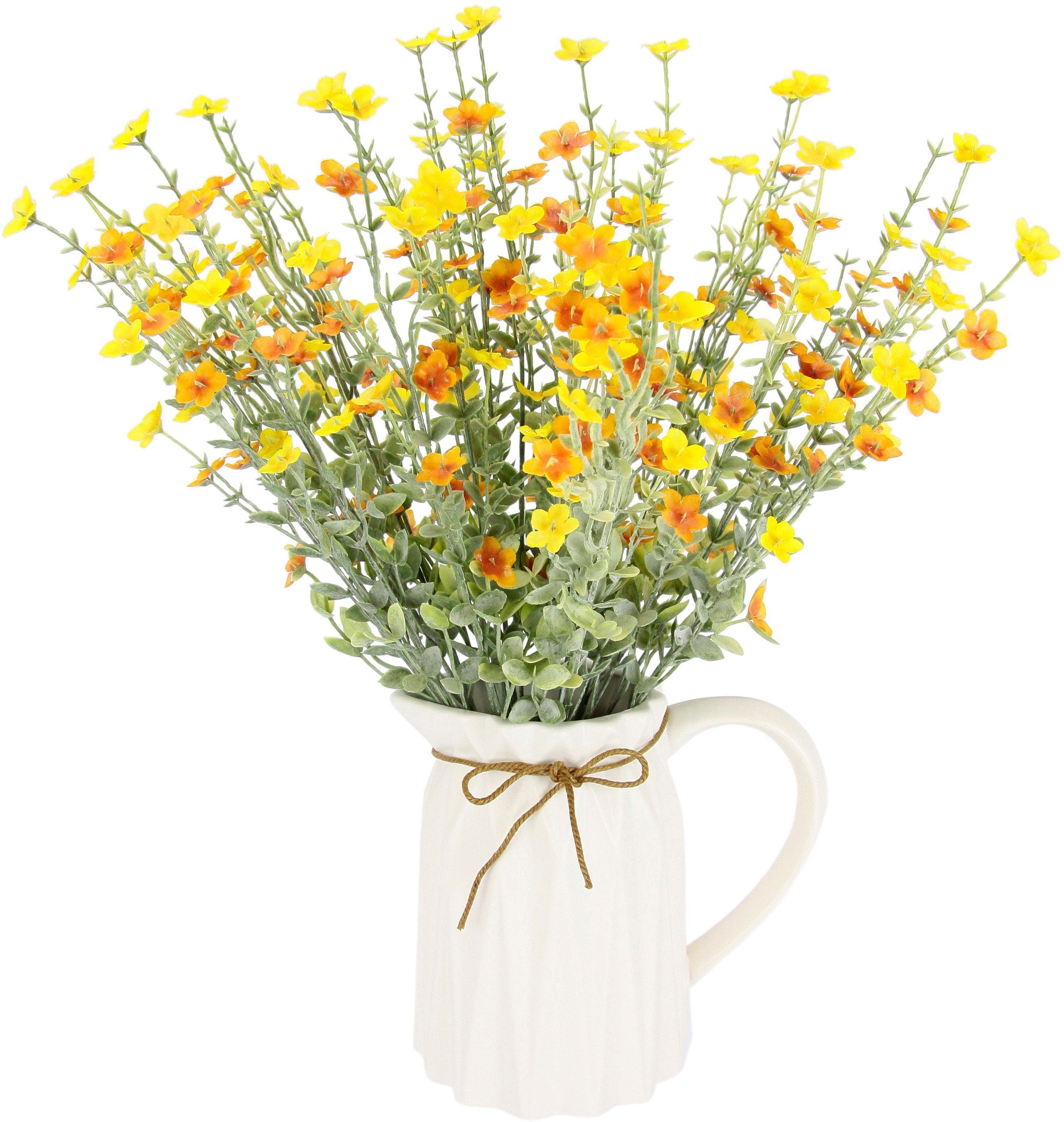 Kunstblume Blütenbusch, I.GE.A., Höhe 43 cm, günstig online kaufen