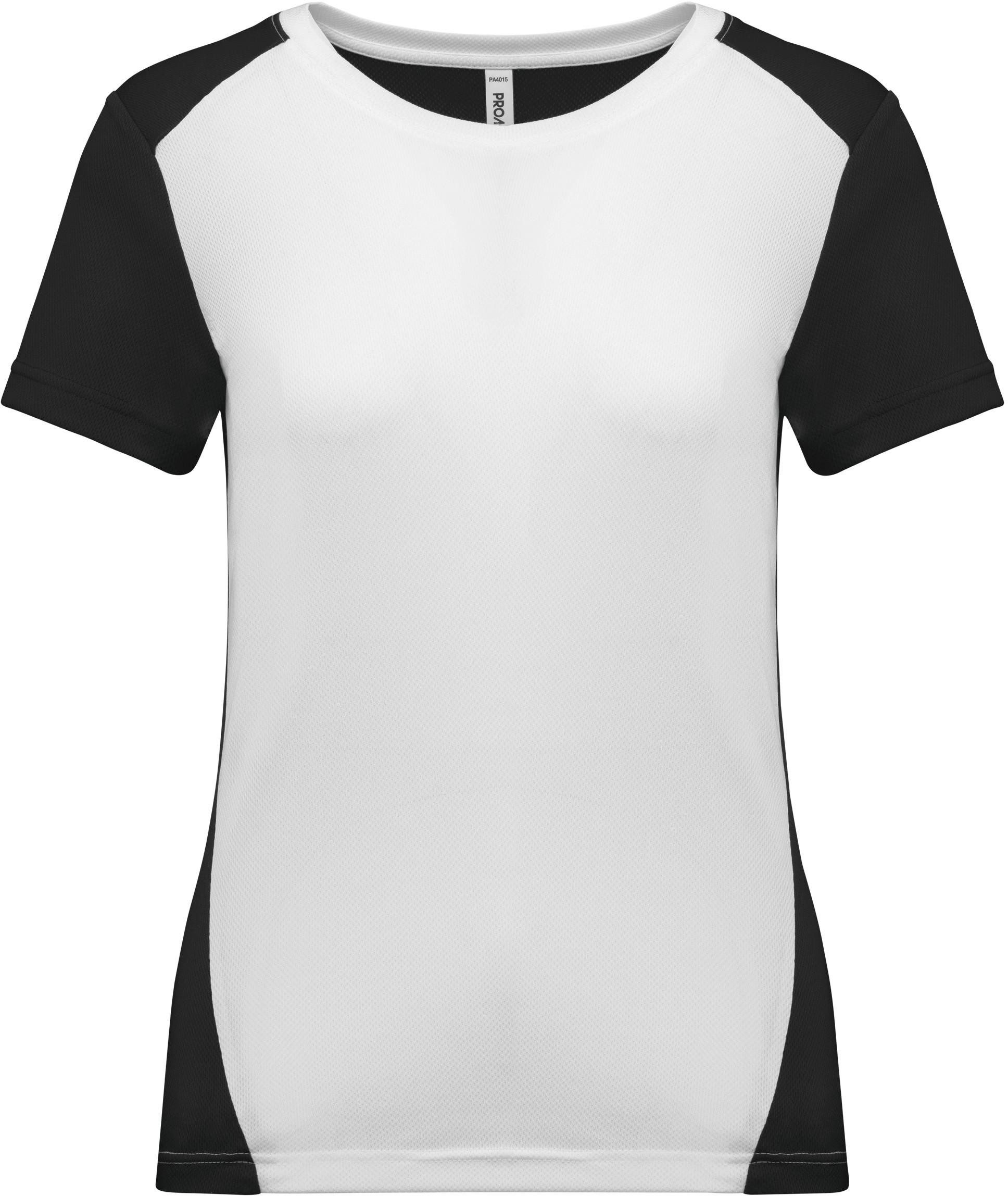 Trainingsshirt Zweifarbiges umweltfreundliches Damen-Sport-T-Shirt