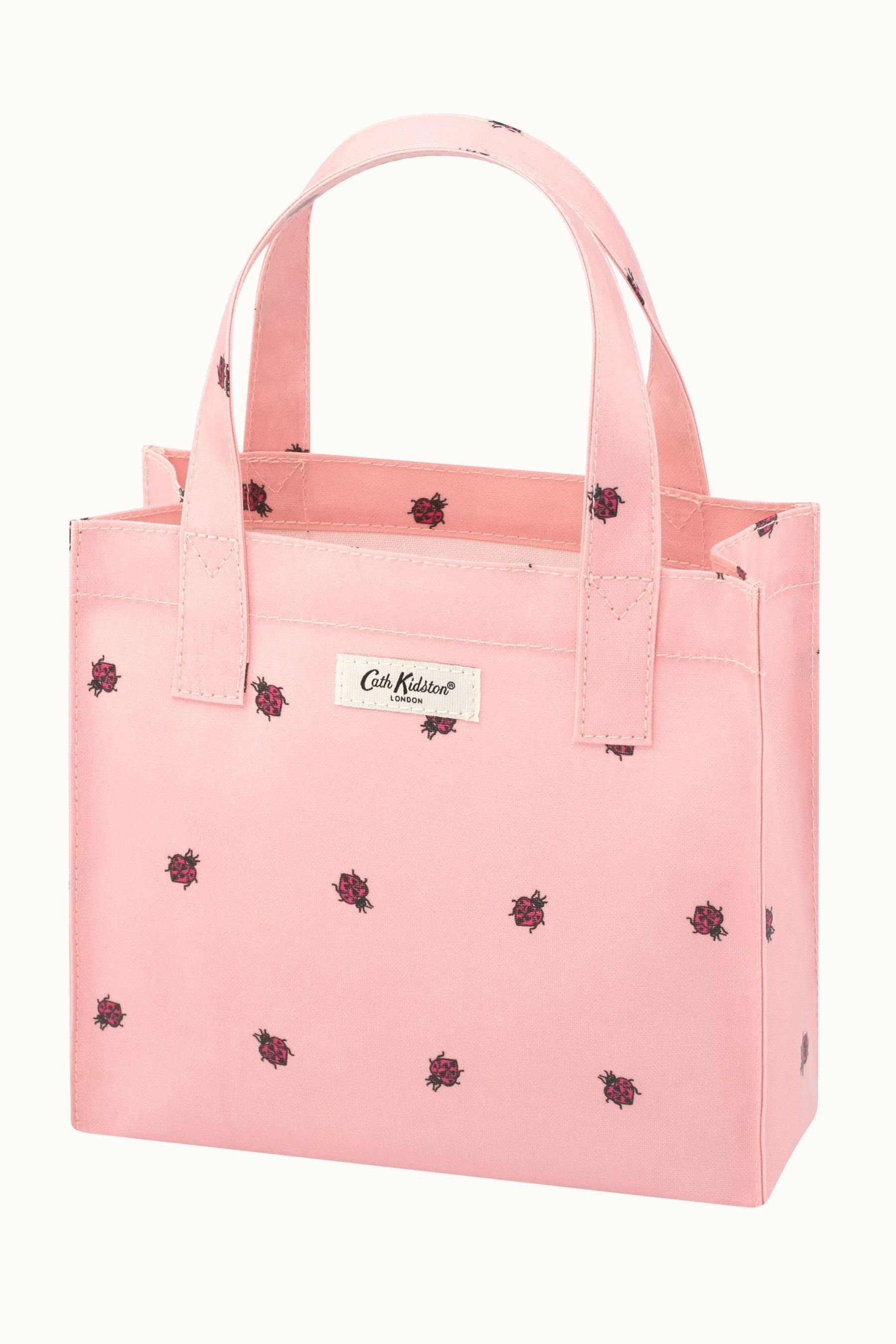 Kleine Ladybird Handtasche Cath Pink Kidston Cath Kidston beschichtete (1-tlg) Buchtasche Print