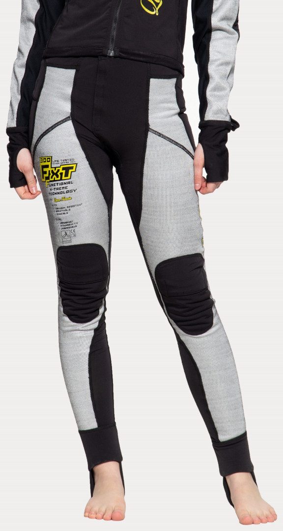 King Kerosin Protektorenhose Queen Kerosin Motorgear Underpant Damen Protektorenhose, Atmungsaktiv abriebfest