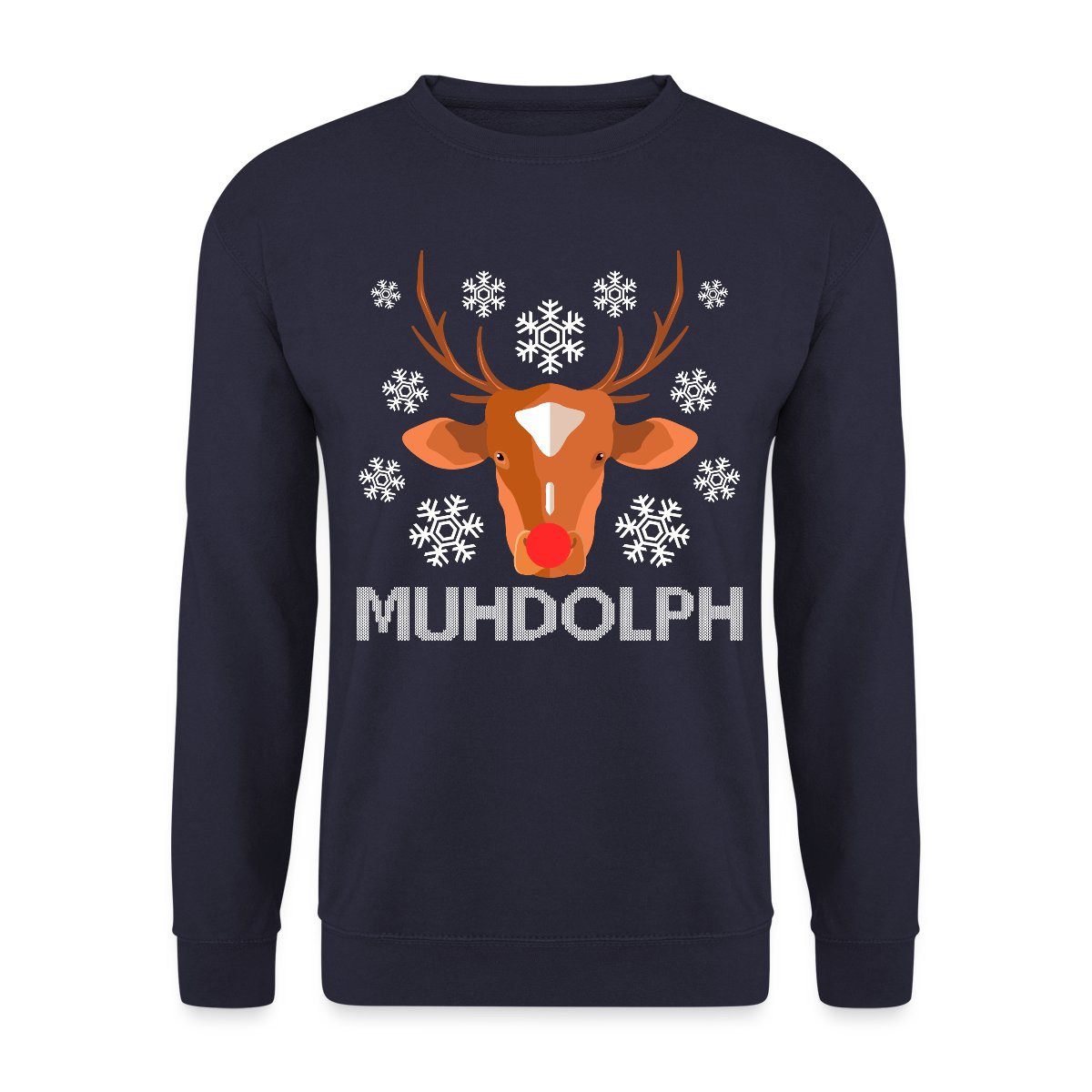 Sweatshirt Muhdolph Rentier Ugly Christmas Unisex Pullover
