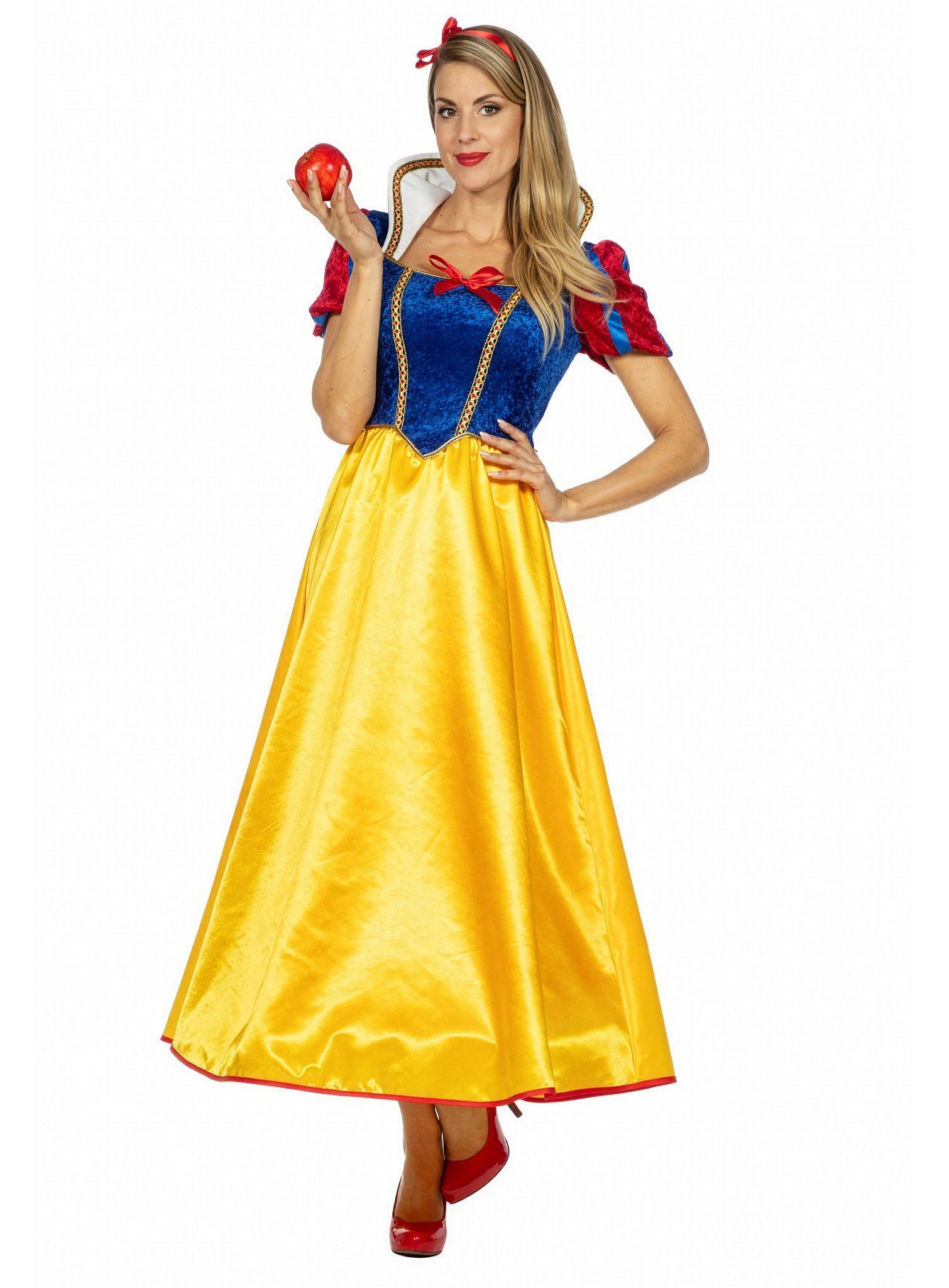 Metamorph Prinzessin-Kostüm Langes Schneewittchen Kostüm, Schneewittchen in der klassichen Comicversion