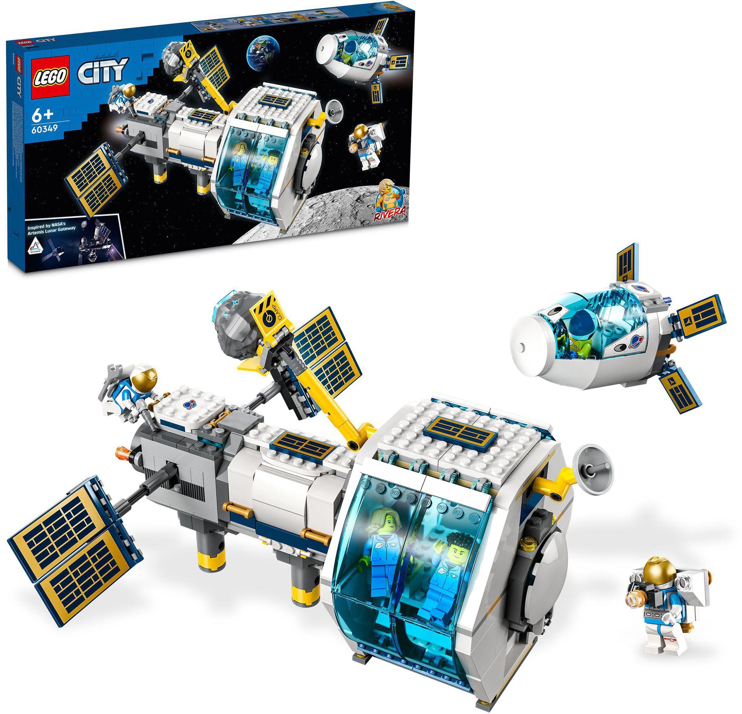 Mond-Raumstation (60349), LEGO® City Konstruktionsspielsteine