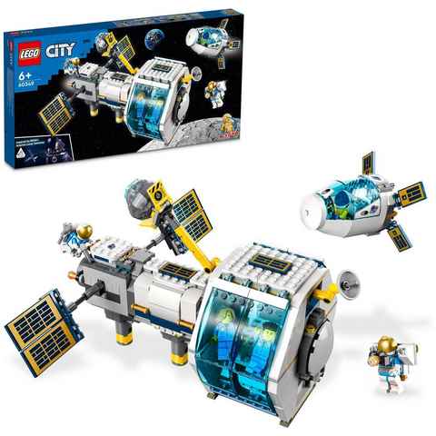 LEGO® Konstruktionsspielsteine Mond-Raumstation (60349), LEGO® City, (500 St), Made in Europe