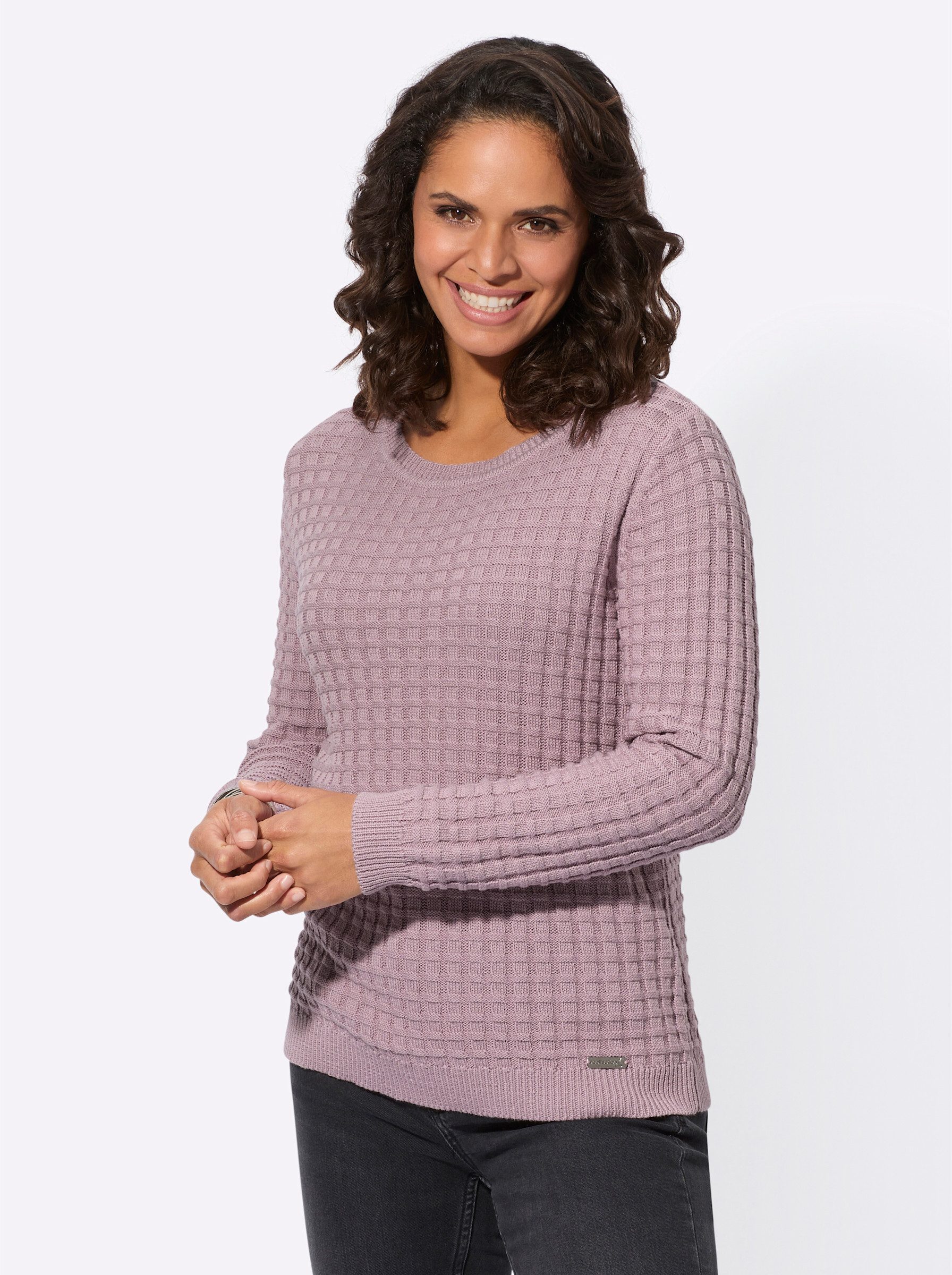 Strickpullover Langarm-Pullover