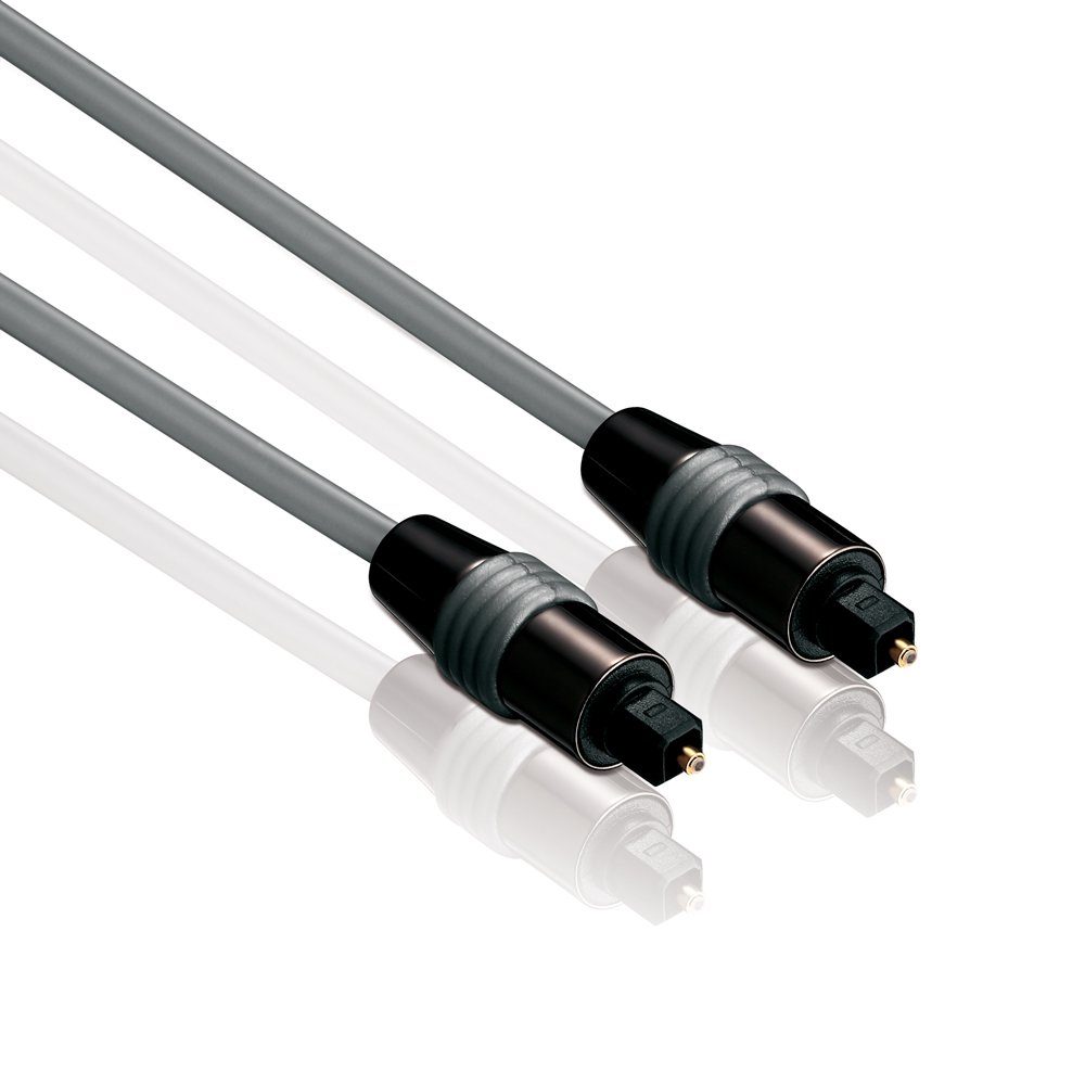 PureLink PureLink® - 6,0mm Toslink Kabel, Stecker auf Stecker, 1,50m Audio-Kabel