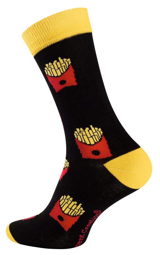 Vincent Creation® Socken (3-Paar) im Fast Food - Design